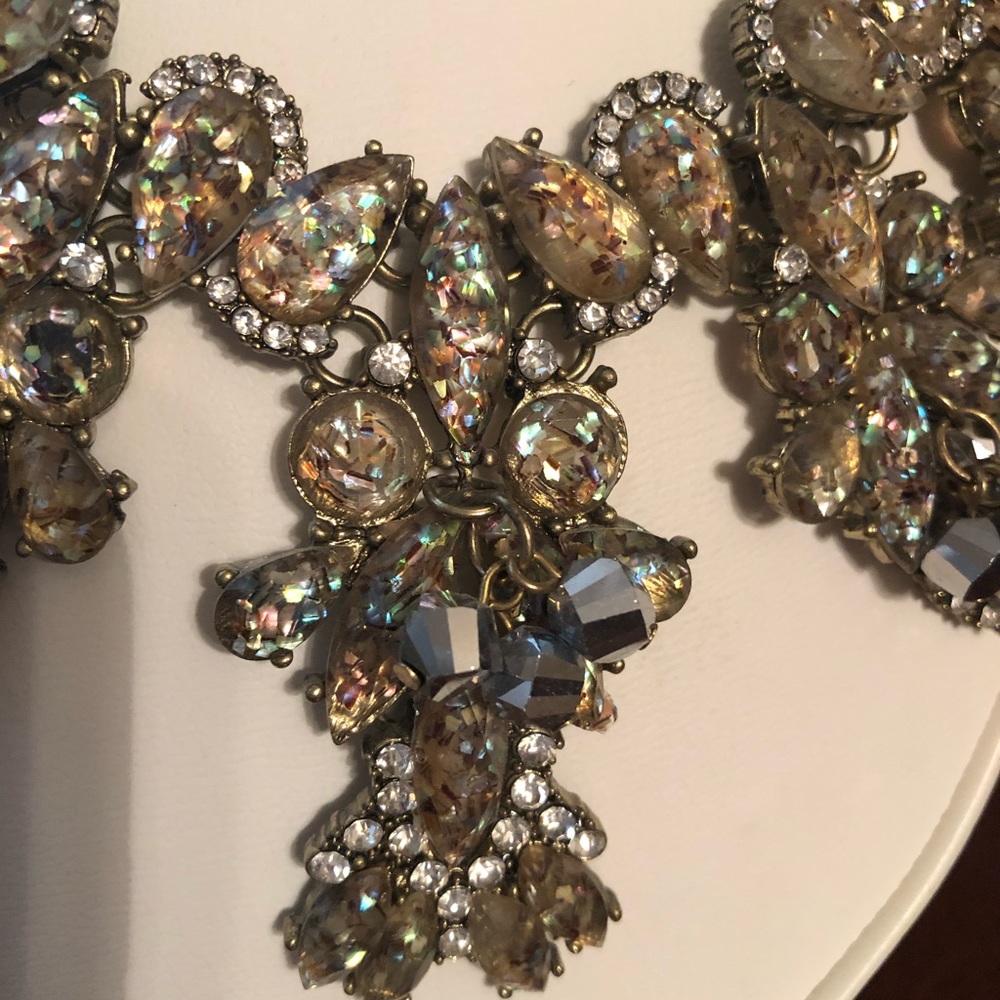 Gorgeous Gemstone Statement Necklace - image 3